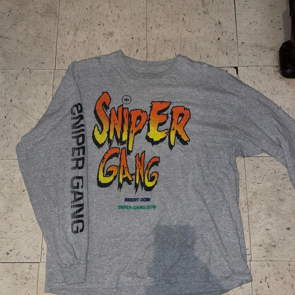 Snipe Gang Long Sleeve Shirt 2xl - Picture 1 of 3